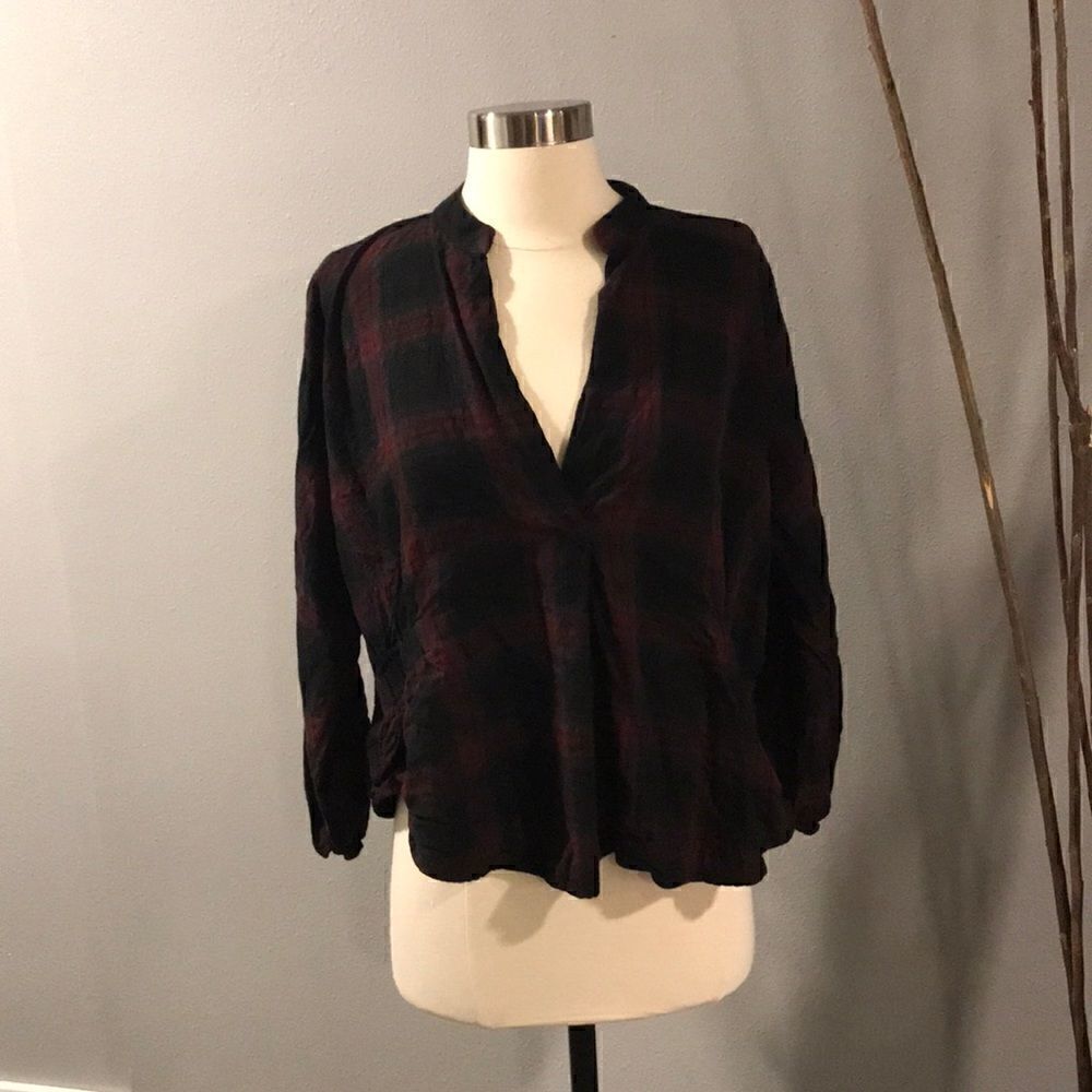 Lovestitch Plaid Top  